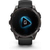 Garmin pulsómetros con gps fenix 8 47mm,AMOLED,Saph,CrbnGryTi/Blk,B 13