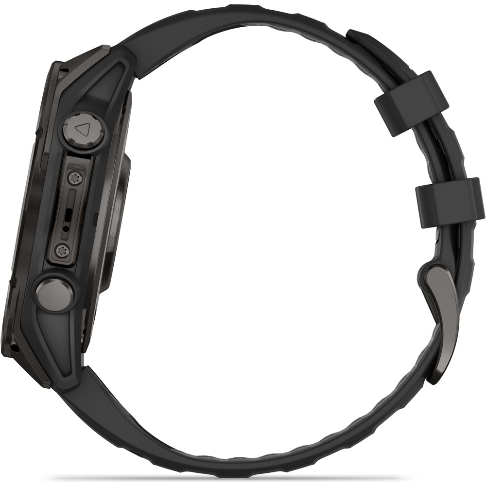 Garmin pulsómetros con gps fenix 8 47mm,AMOLED,Saph,CrbnGryTi/Blk,B 16