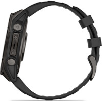 Garmin pulsómetros con gps fenix 8 47mm,AMOLED,Saph,CrbnGryTi/Blk,B 16