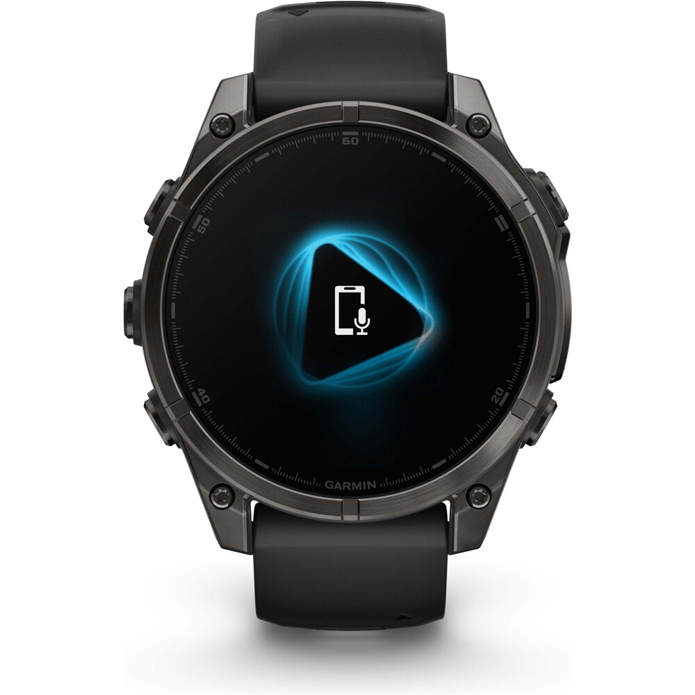 Garmin pulsómetros con gps fenix 8 47mm,AMOLED,Saph,CrbnGryTi/Blk,Blk/PebbleGryBnd 13