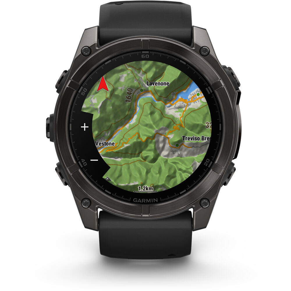 Garmin pulsómetros con gps fenix 8 51mm,AMOLED,Sapphire, Carbon Gra 03