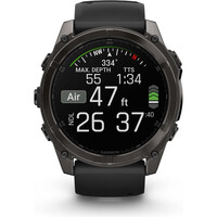 Garmin pulsómetros con gps fenix 8 51mm,AMOLED,Sapphire, Carbon Gra 08