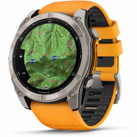 Garmin pulsómetros con gps fenix 8 51mm,AMOLED,Sapphire/Ti/Bare/Graphite/Orange 02