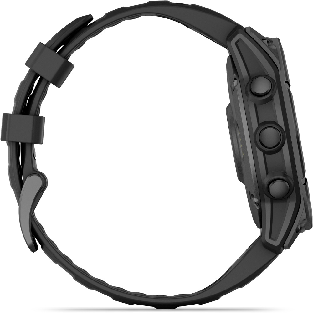 Garmin pulsómetros con gps fenix E,47mm,Slate Gray Steel/Black 14