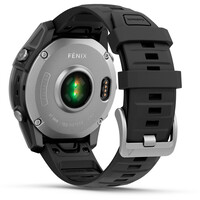 Garmin pulsómetros con gps fenix E,47mm,Stainless Steel/Graphite 01