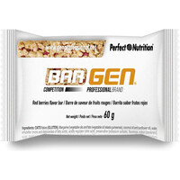 Gen Profesional barritas energéticas CAJA BARGEN COMPETITION 60GRS F.ROJOS 40UDS vista frontal