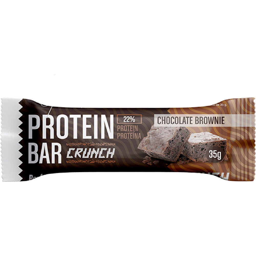 Gen Profesional barritas energéticas CAJA BARGEN PRO CRUNCH 35GR CHOCO BROWNIE 24UDS vista frontal