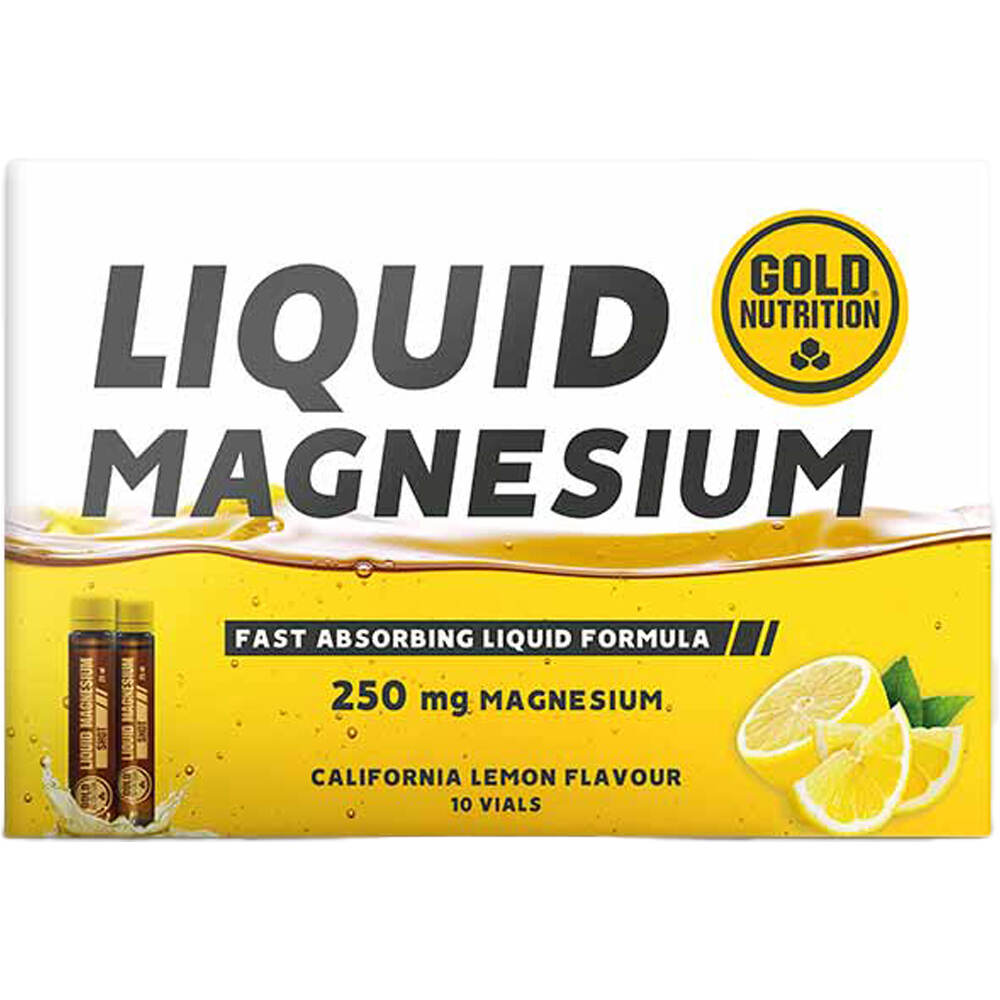 Gold Nutrition Magnesio MAGNESIUM 25 ML - 10 VIALS vista frontal