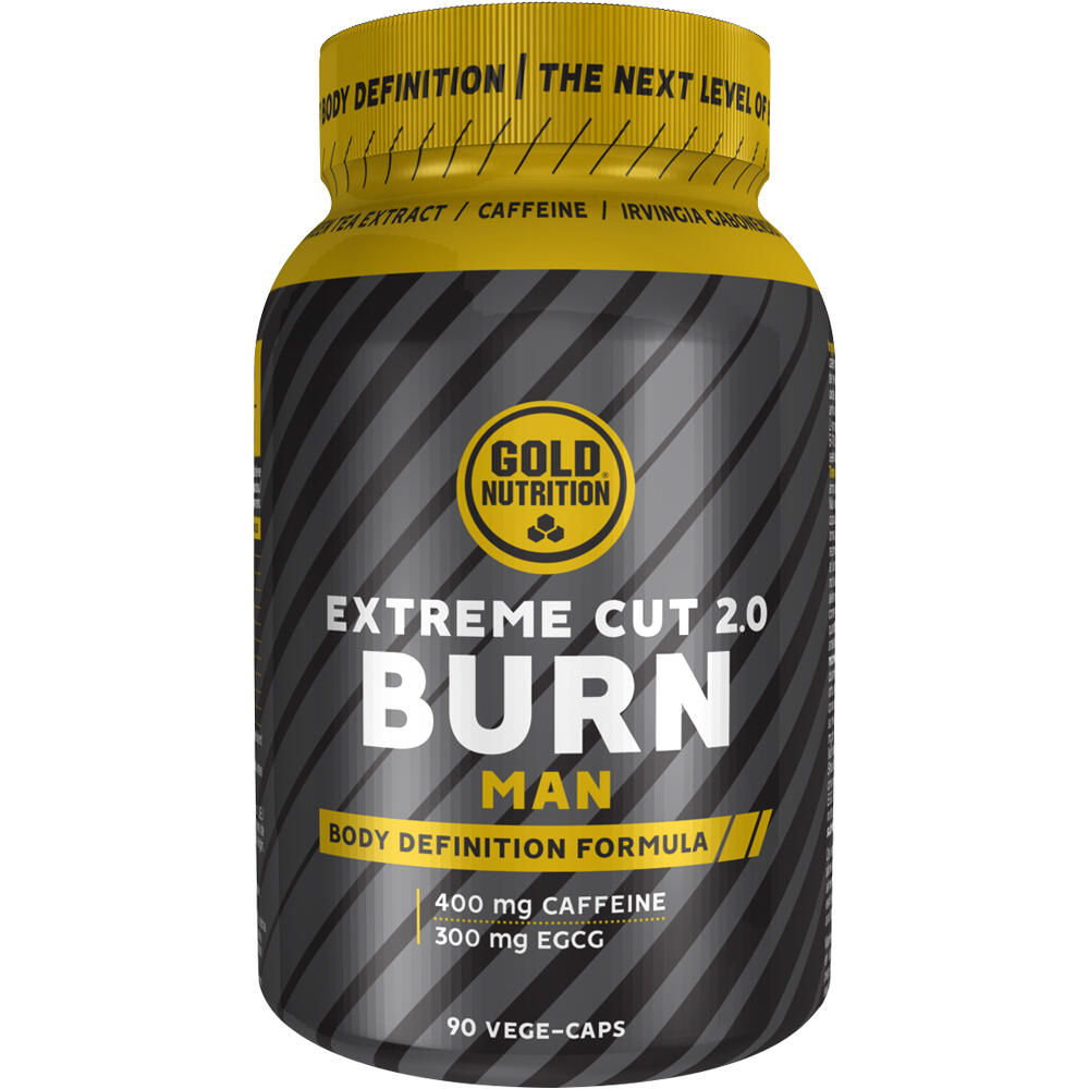 Gold Nutrition Perdida De Peso EXTREME CUT 2.0 BURN MAN - 90 VEGECAPS vista frontal