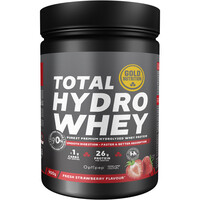 Gold Nutrition proteínas TOTAL HYDRO WHEY FRESA - 900 G vista frontal