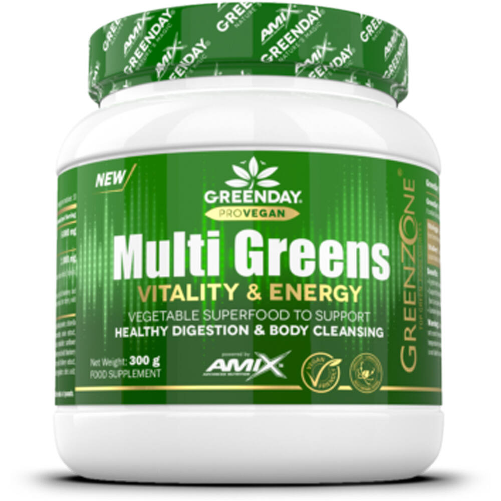 Green Day Salud/Bienestar GREENDAY MULTIGREENS VITALITY&ENERGY 30 vista frontal