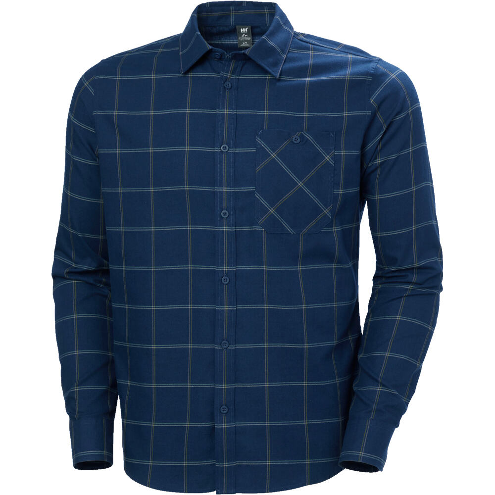 Helly Hansen camisa montaña manga larga hombre AKER FLANNEL LS SHIRT 04