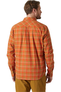 Helly Hansen camisa montaña manga larga hombre CLASSIC CHECK LS SHIRT vista trasera