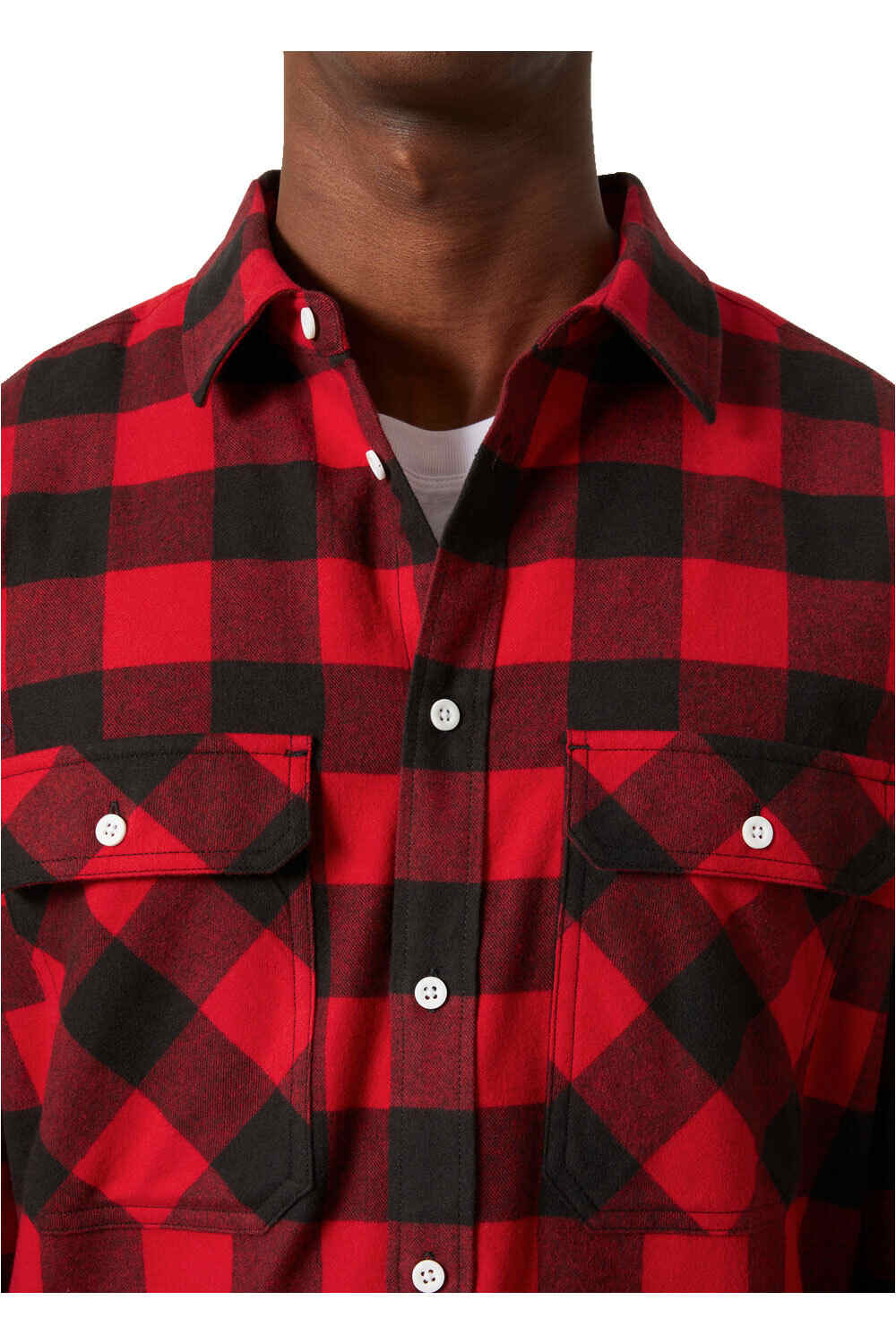 Helly Hansen camisa montaña manga larga hombre LOKKA FLANNEL LS SHIRT vista detalle