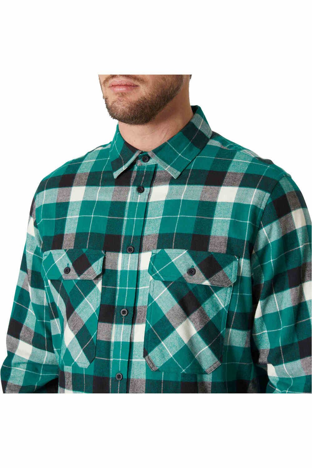 Helly Hansen camisa montaña manga larga hombre LOKKA FLANNEL LS SHIRT vista detalle