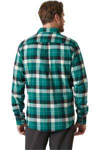 Helly Hansen camisa montaña manga larga hombre LOKKA FLANNEL LS SHIRT vista trasera