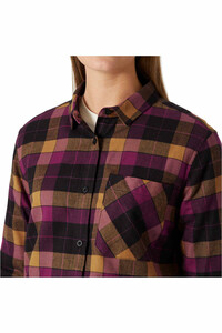 Helly Hansen camisa montaña manga larga mujer W LOKKA FLANNEL LS SHT vista detalle