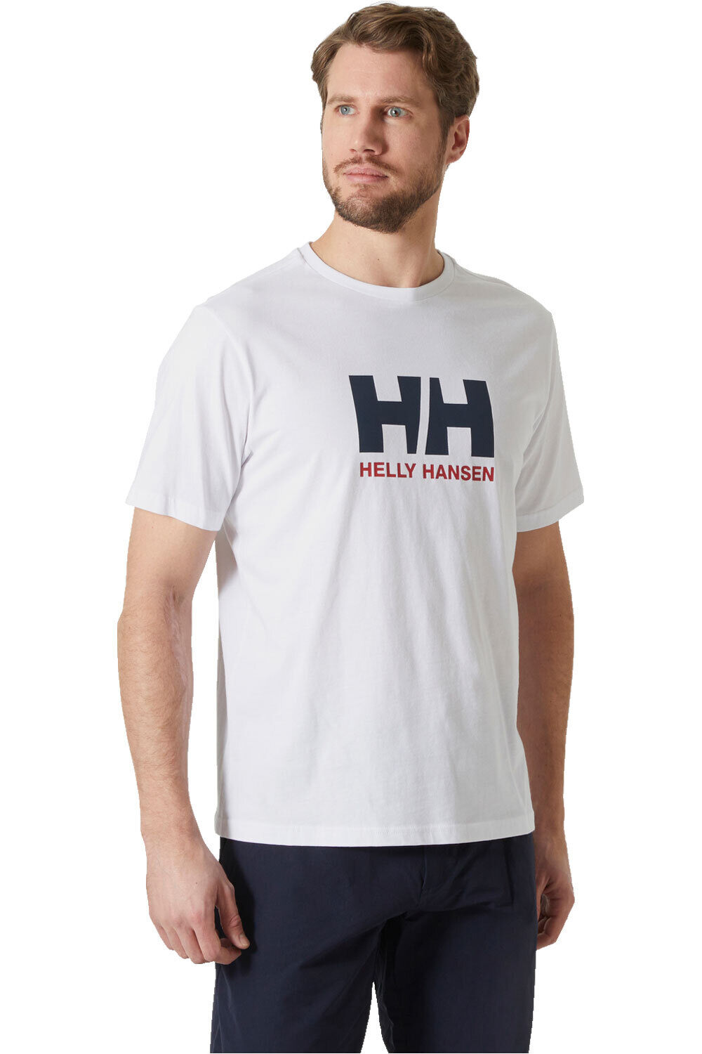 Helly Hansen camiseta manga corta hombre HH LOGO T-SHIRT 2.0 vista frontal