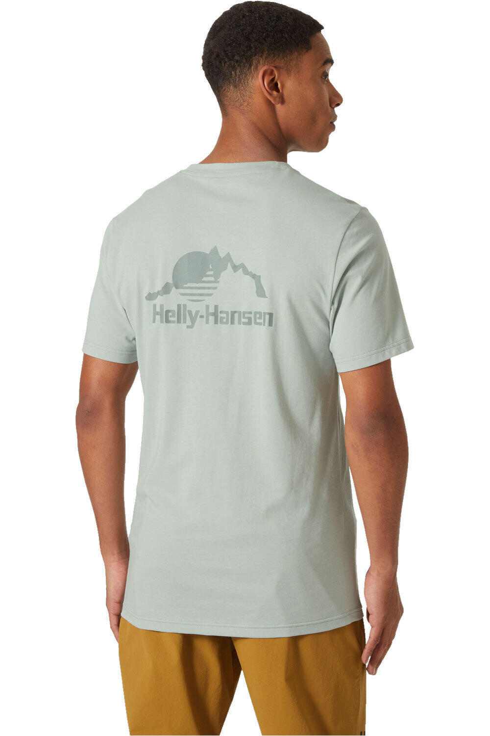 Helly Hansen camiseta montaña manga corta hombre NORD GRAPHIC T-SHIRT vista trasera