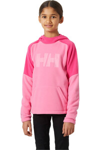 Helly Hansen camiseta montaña manga larga niño JR DAYBREAKER HOODIE vista frontal