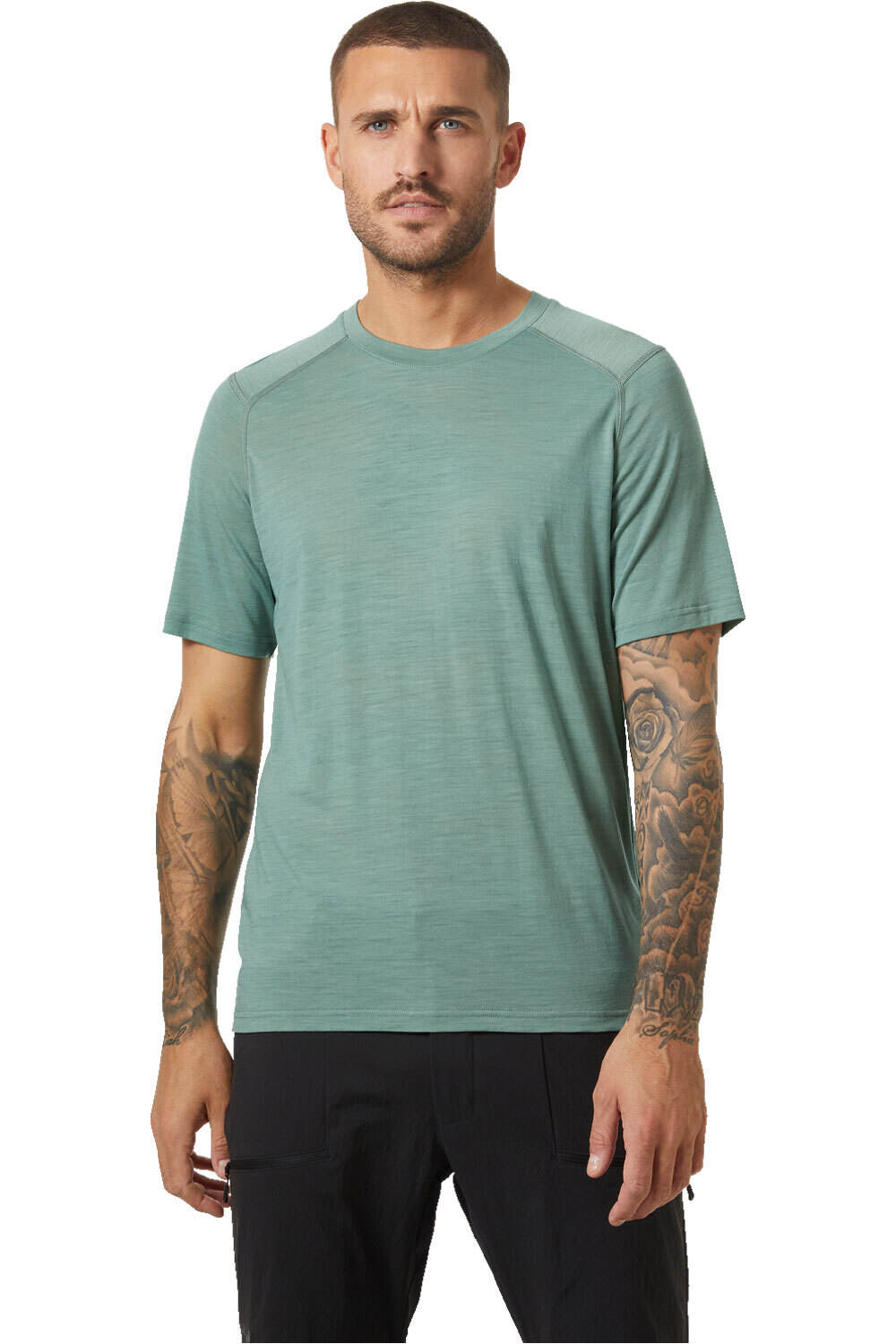 Helly Hansen camiseta térmica manga corta hombre HH DURAWOOL T-SHIRT vista frontal