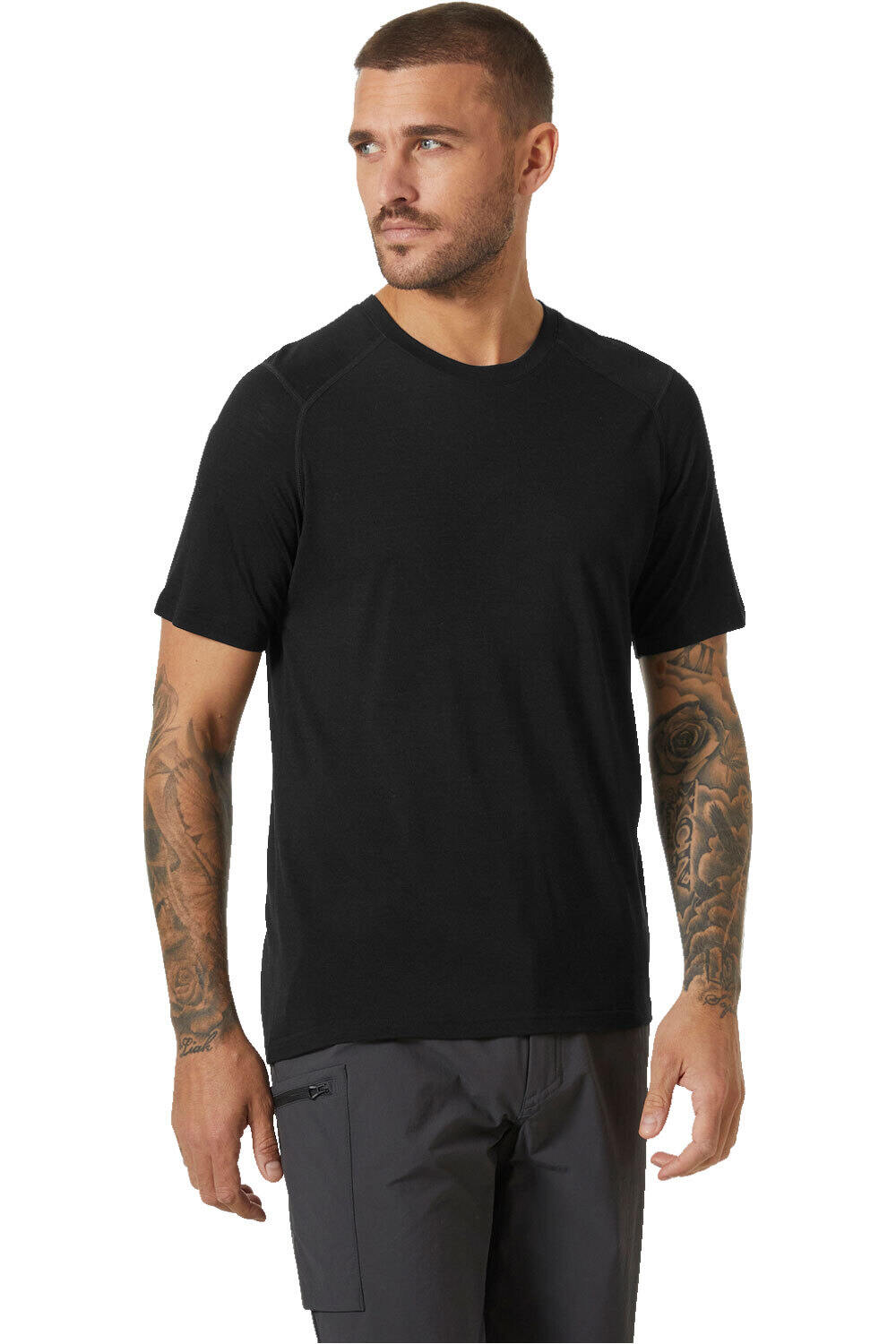 Helly Hansen camiseta térmica manga corta hombre HH DURAWOOL T-SHIRT vista frontal