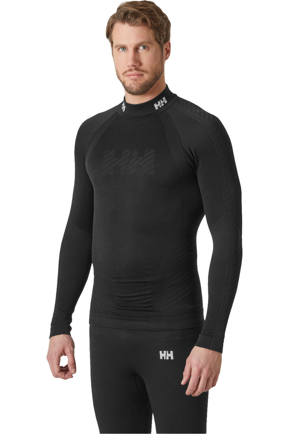 Helly Hansen camiseta térmica manga larga hombre H1 PRO SEAMLESS GRAPHENE TOP vista frontal