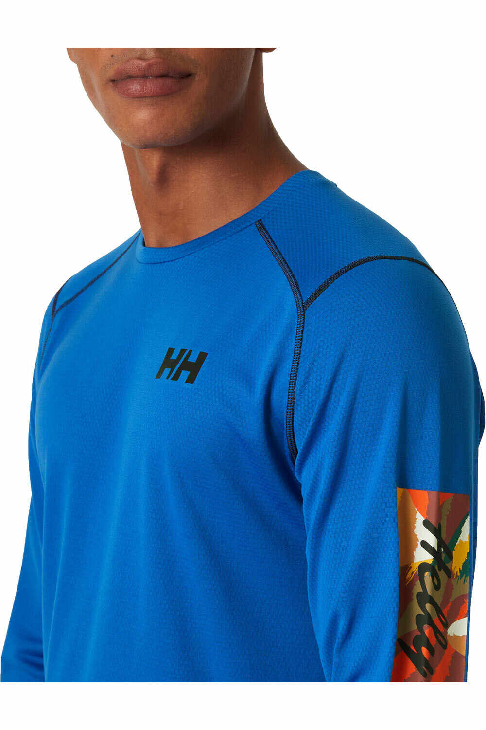 Helly Hansen camiseta térmica manga larga hombre LIFA ACTIVE CREW vista detalle