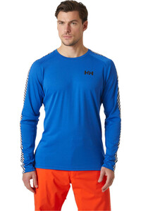 Helly Hansen camiseta térmica manga larga hombre LIFA ACTIVE STRIPE CREW 04