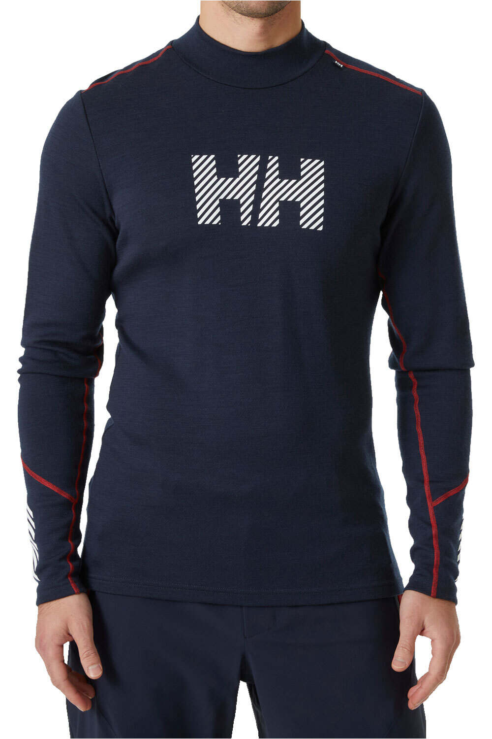 Helly Hansen camiseta térmica manga larga hombre LIFA MERINO MIDW LOGO 04