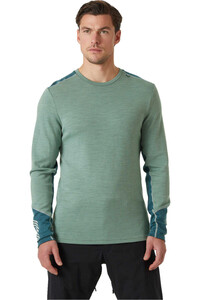 Helly Hansen camiseta térmica manga larga hombre LIFA MERINO MIDWEIGHT CREW 03