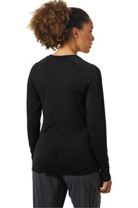 Helly Hansen camiseta térmica manga larga mujer W HH DURAWOOL CREW LS vista trasera