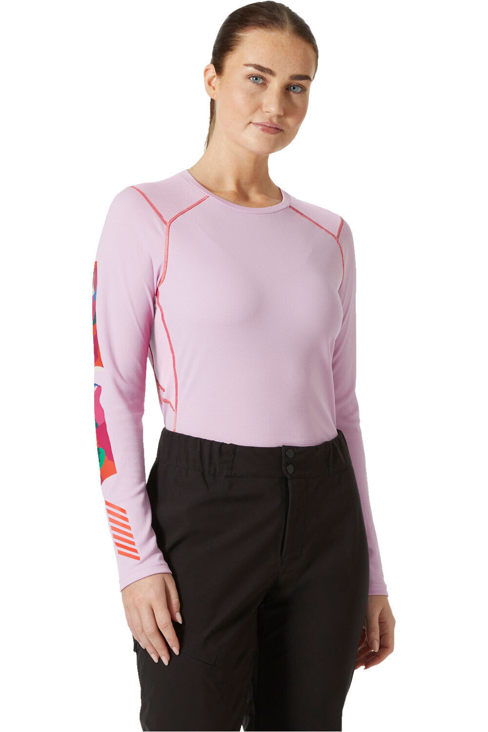 Helly Hansen camiseta térmica manga larga mujer W LIFA ACTIVE CREW vista frontal