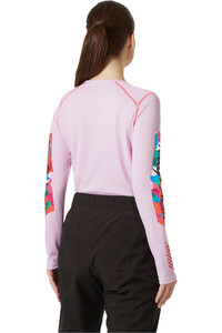 Helly Hansen camiseta térmica manga larga mujer W LIFA ACTIVE CREW vista trasera