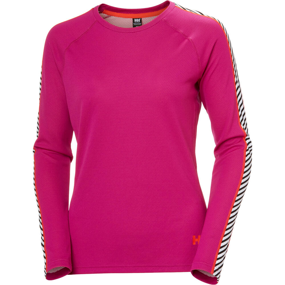 Helly Hansen camiseta térmica manga larga mujer W LIFA ACTIVE STRIPE CREW vista detalle