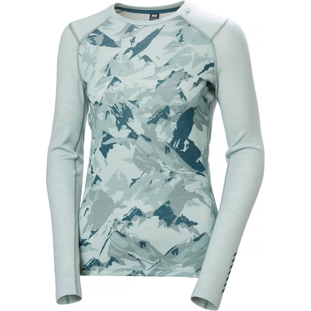 Helly Hansen camiseta térmica manga larga mujer W LIFA MERINO MIDW GRA CREW 04