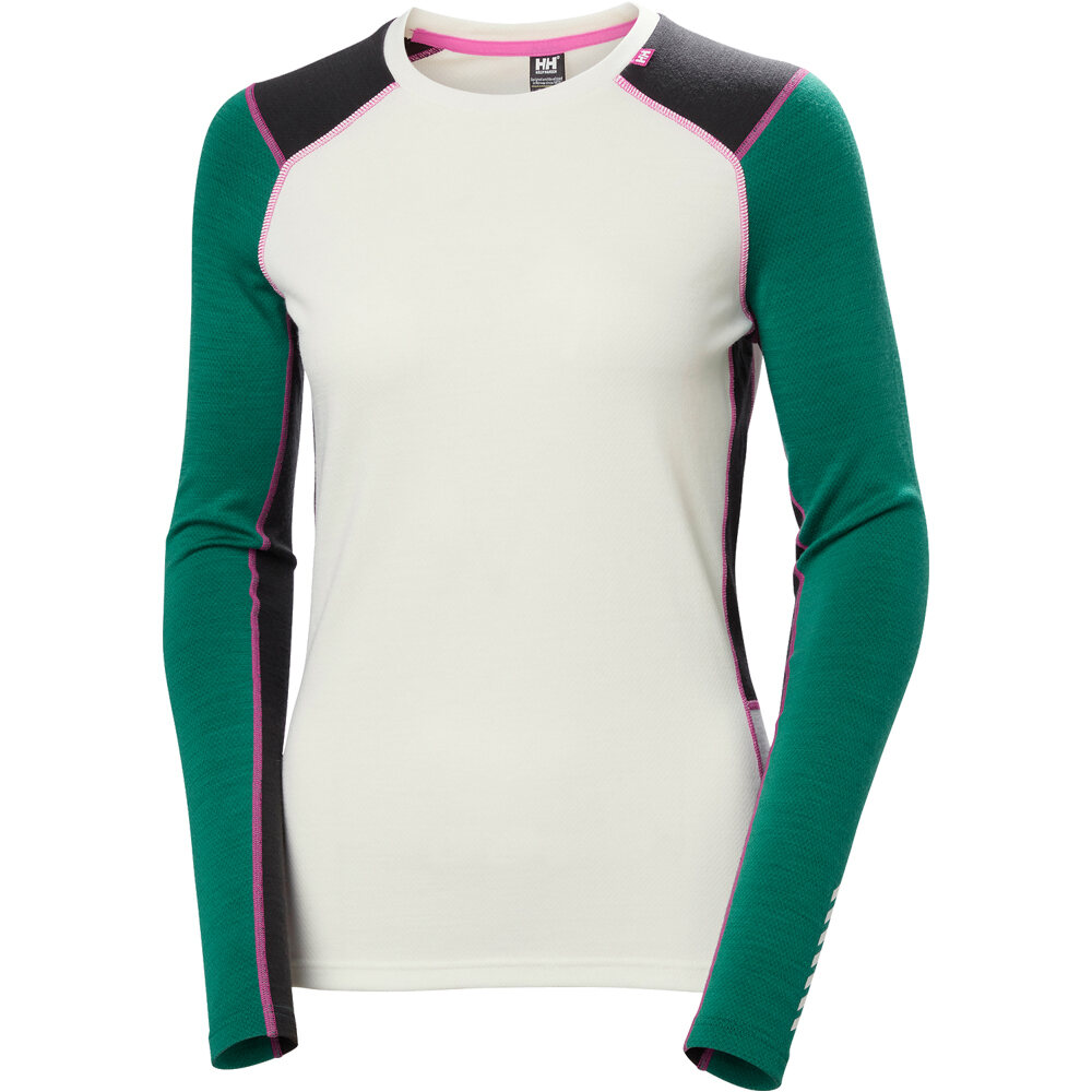 Helly Hansen camiseta térmica manga larga mujer W LIFA MERINO MIDWEIGHT CREW 04