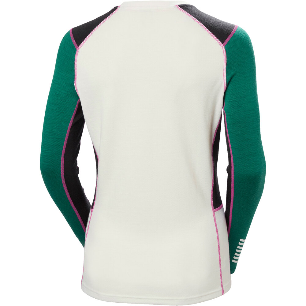 Helly Hansen camiseta térmica manga larga mujer W LIFA MERINO MIDWEIGHT CREW 05