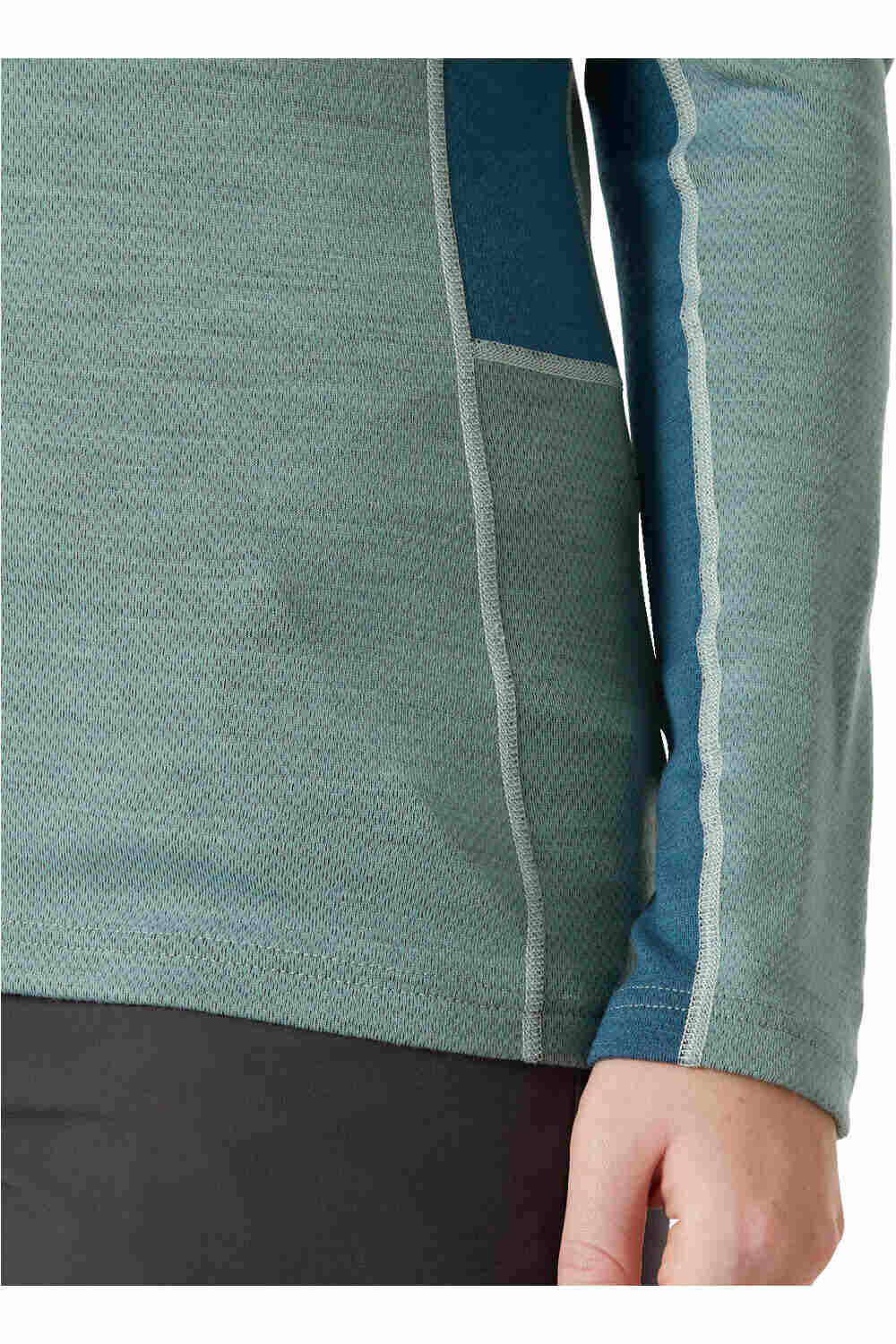 Helly Hansen camiseta térmica manga larga mujer W LIFA MERINO MIDWEIGHT CREW vista detalle