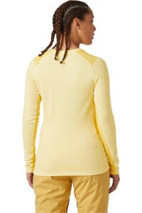 Helly Hansen camiseta térmica manga larga mujer W LIFA MERINO MIDWEIGHT CREW vista trasera