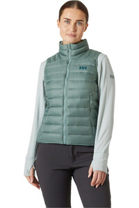 Helly Hansen chaleco outdoor mujer W VERGLAS DOWN VEST 2.0 vista frontal