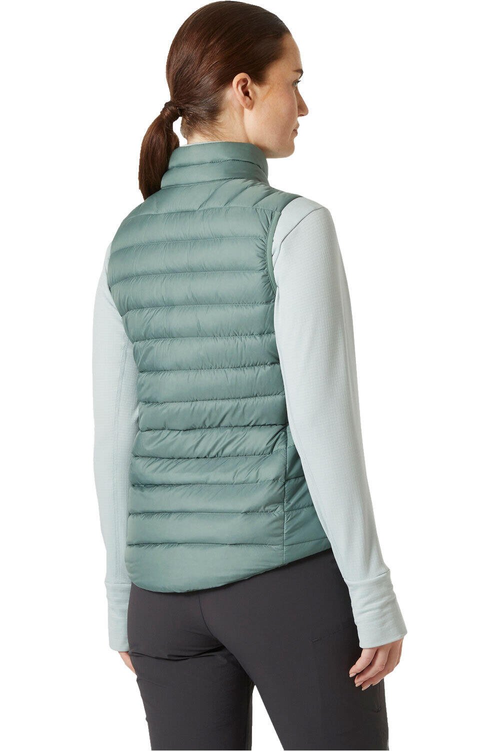 Helly Hansen chaleco outdoor mujer W VERGLAS DOWN VEST 2.0 vista trasera