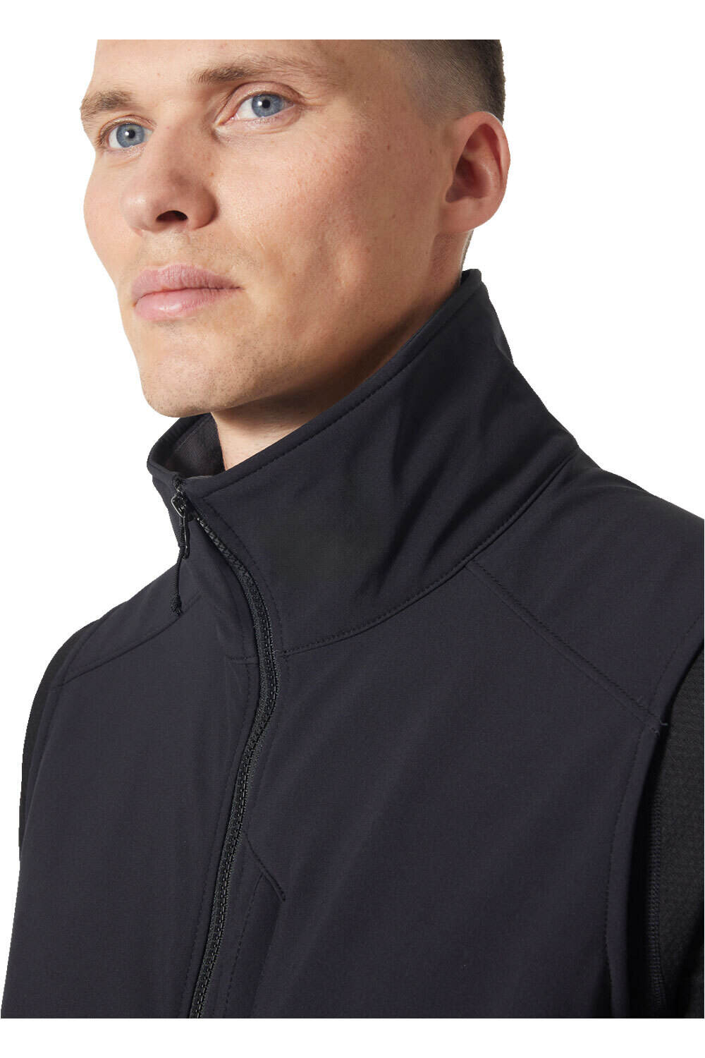 Helly Hansen chaleco polar hombre PARAMOUNT SOFTSHELL VEST vista detalle