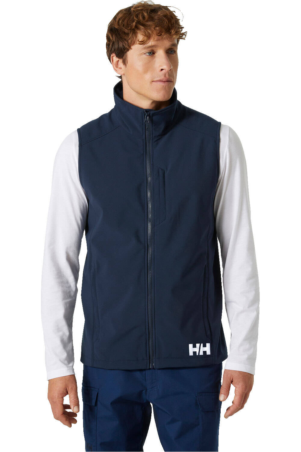 Helly Hansen chaleco polar hombre PARAMOUNT SOFTSHELL VEST vista frontal