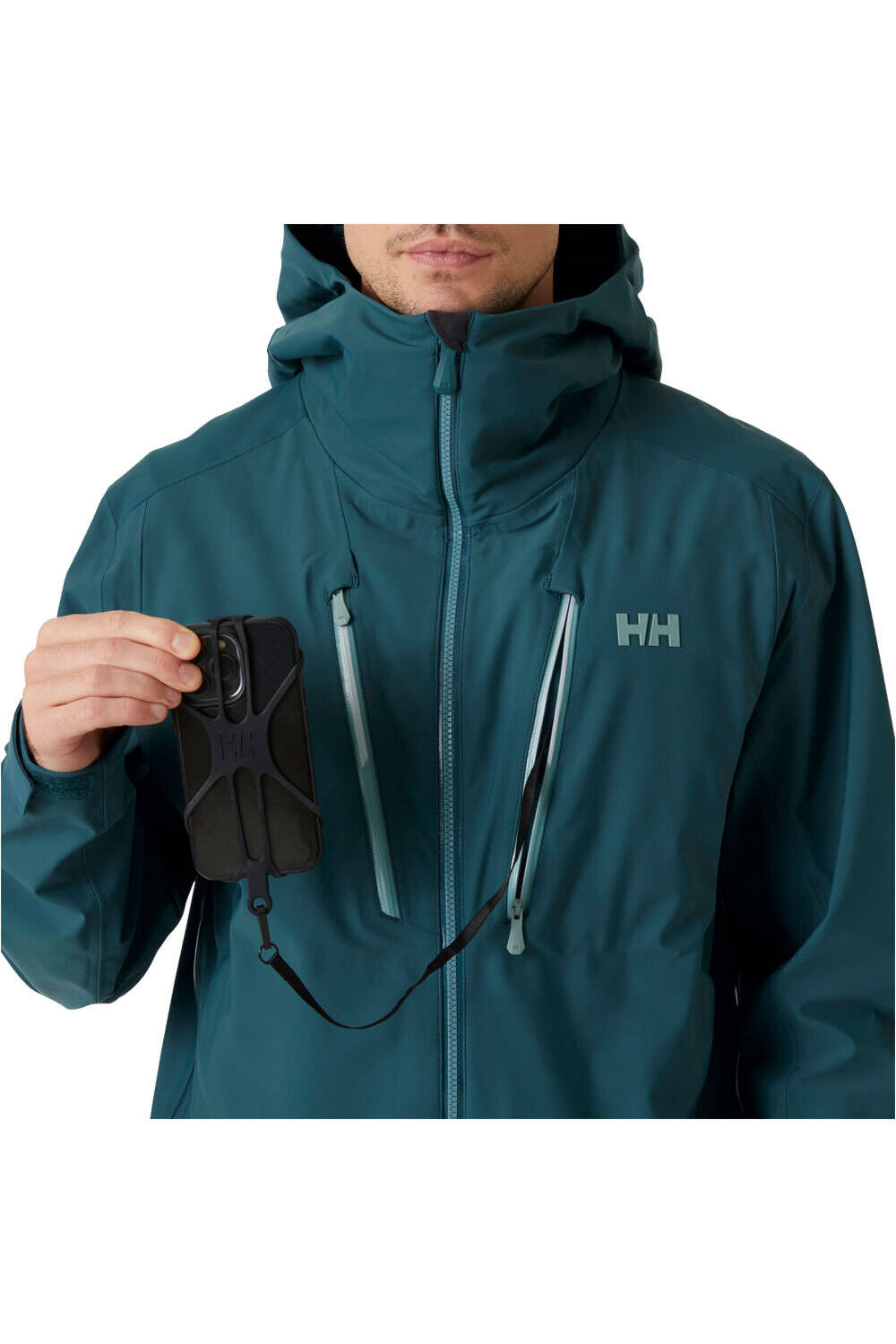 Helly Hansen chaqueta esquí hombre ALPHA 3L LONG SHELL 06