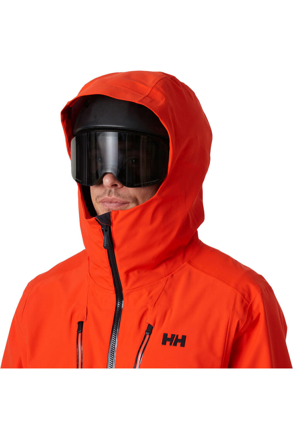 Helly Hansen chaqueta esquí hombre ALPHA 3L LONG SHELL vista detalle