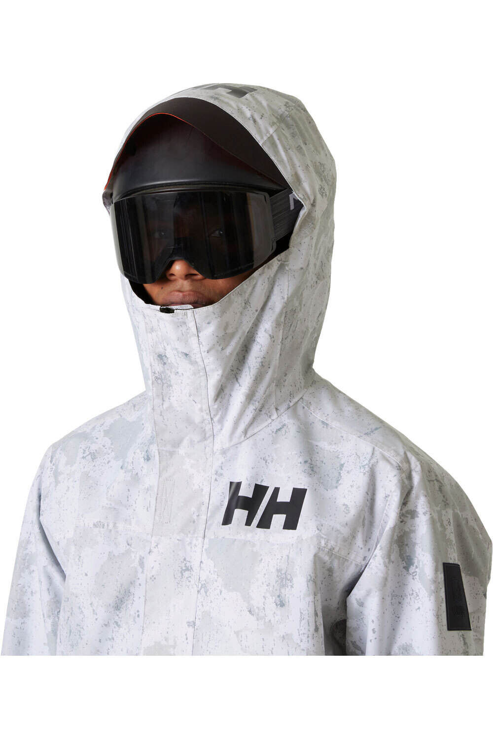 Helly Hansen chaqueta esquí hombre ULLR D SHELL GRAPHIC JACKET vista detalle