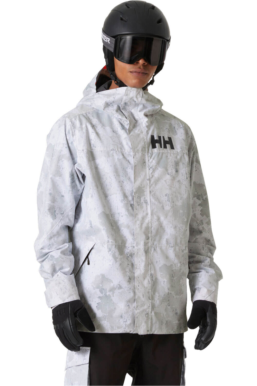 Helly Hansen chaqueta esquí hombre ULLR D SHELL GRAPHIC JACKET vista frontal