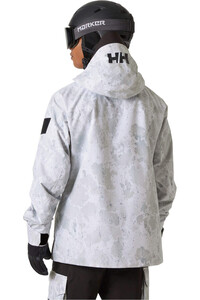 Helly Hansen chaqueta esquí hombre ULLR D SHELL GRAPHIC JACKET vista trasera