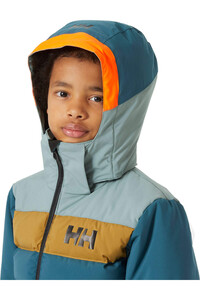 Helly Hansen chaqueta esquí infantil JR CYCLONE JACKET vista detalle